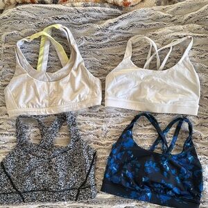 Lululemon Set of 4 Sports Bras